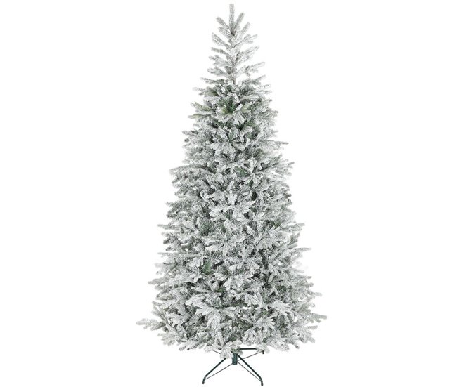 Árbol de Navidad Plástico, Metal HOMCOM, hogar - decoración Verde