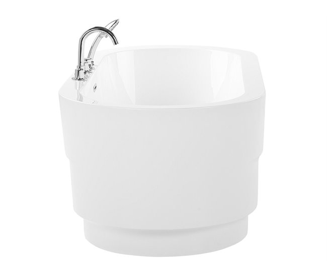 Beliani Bañera independiente EMPRESA 80x170 Blanco