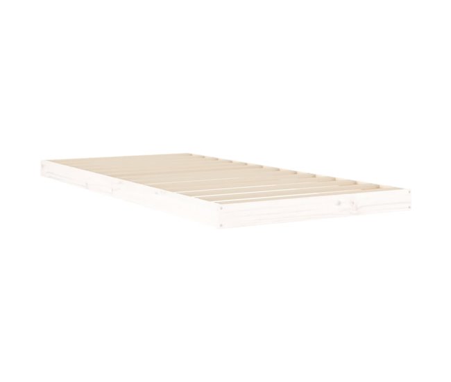 Estructura de cama 90x200 Blanco