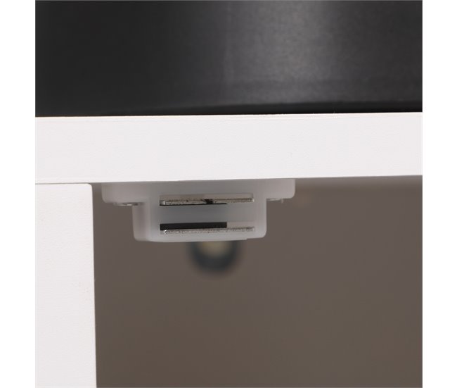 Aparador de Cocina Melamina de Madera, Madera de Pino HOMCOM Multicolor