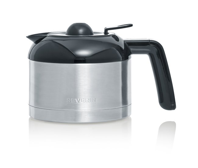 Cafetera con jarra termo 8 tazas Severin KA 4847 - 1000 W Gris