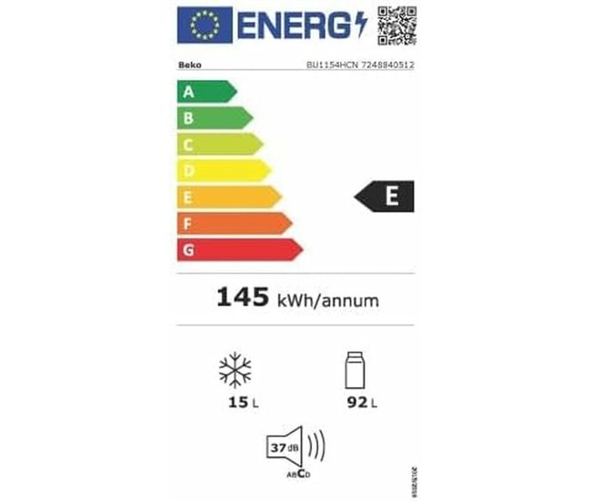 Frigorífico combinado BU1154HCN Blanco