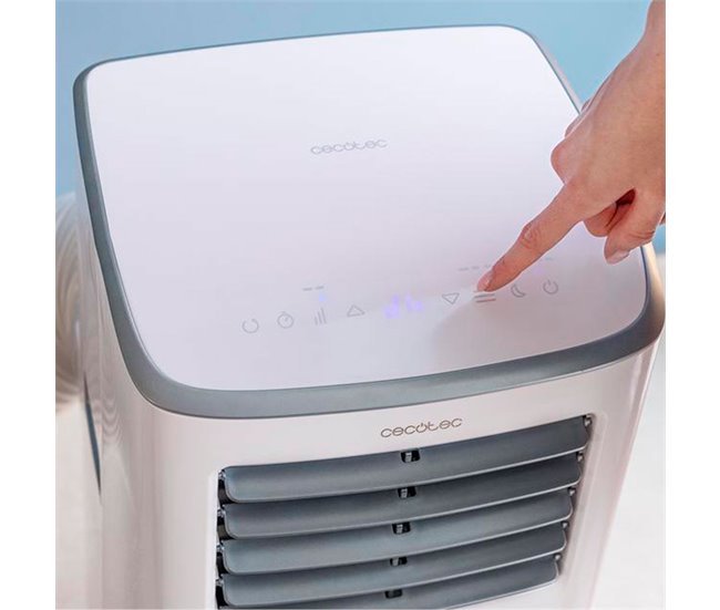 Aire acondicionado portátil ForceClima 7400 Soundless Touch Cecotec Blanco