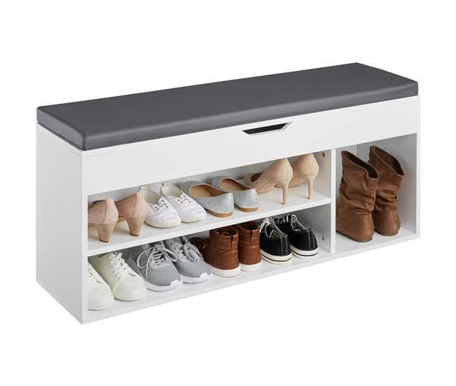 Banco zapatero 104 Blanco