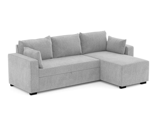 BUDWING Leah Sofá Cama Gris Claro