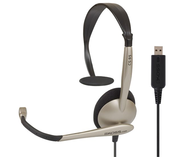 Auriculares con cable KOSS CS95 USB Beige