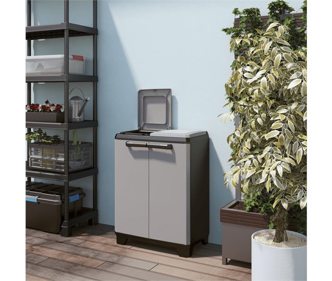 Armario De Almacenaje Gris