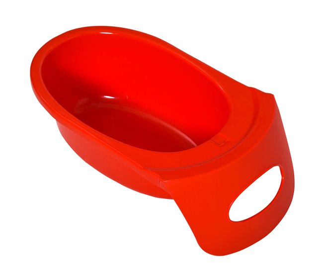 Orinal para Bebé PP, ABS, TPR HOMCOM Rojo