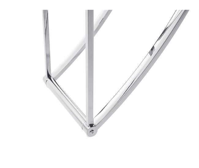 Beliani Librería HOLLOW 120 Dorado