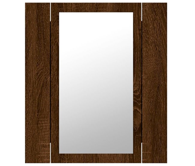 Armario espejo de baño LED acrílico 40 Blanco