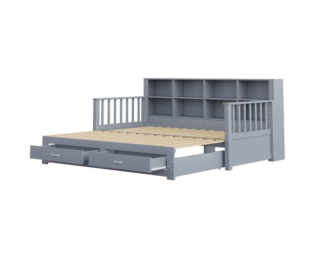 Camas nido 117x196 Gris