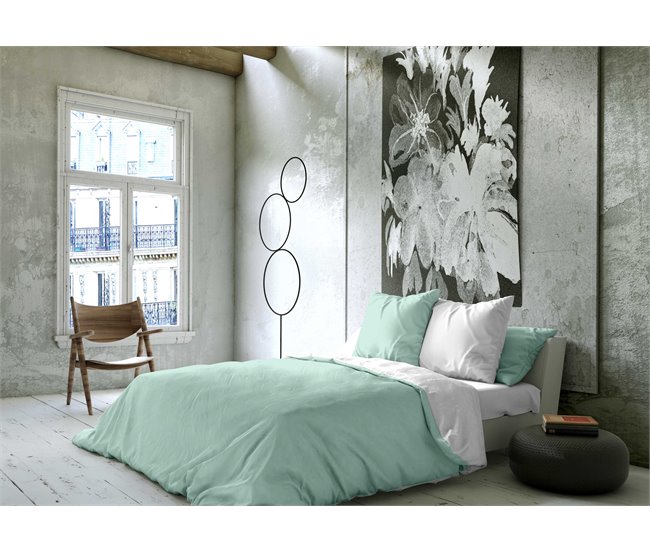 FUNDA NORDICA BICOLOR REVERSIBLE 