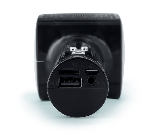 Micrófono karaoke inalámbrico Bluetooth Bigben Negro