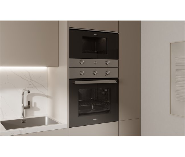 Horno multifunción hidrolítico TEKA HSB 6150 Negro/ Gris