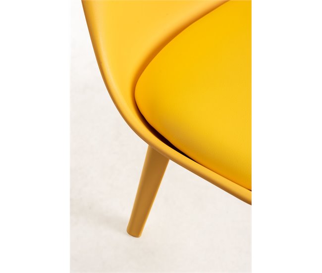 Pack 4 Sillas Synk Suprym Amarillo