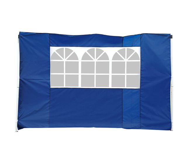 2 Paredes Parte Laterales Tela Oxford Outsunny 300x200 Azul