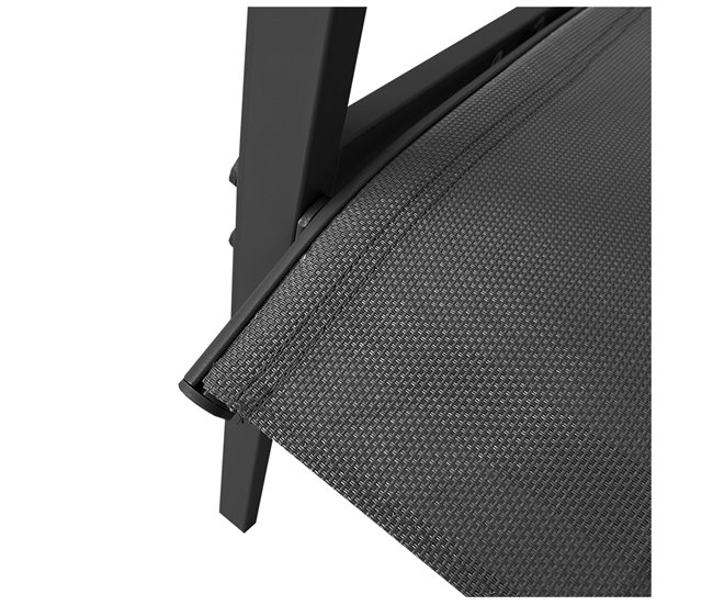 Acomoda Textil – Conjunto Jardín de Sofá + 2 Sillones + Mesa Negro