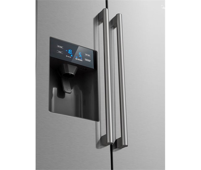 Frigorifico Americano Gris