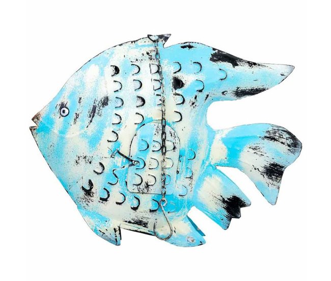 Figura Decorativa Azul