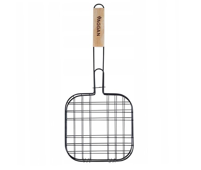 WELL HOME - Parrilla Grill con revestimiento antiadherente Negro