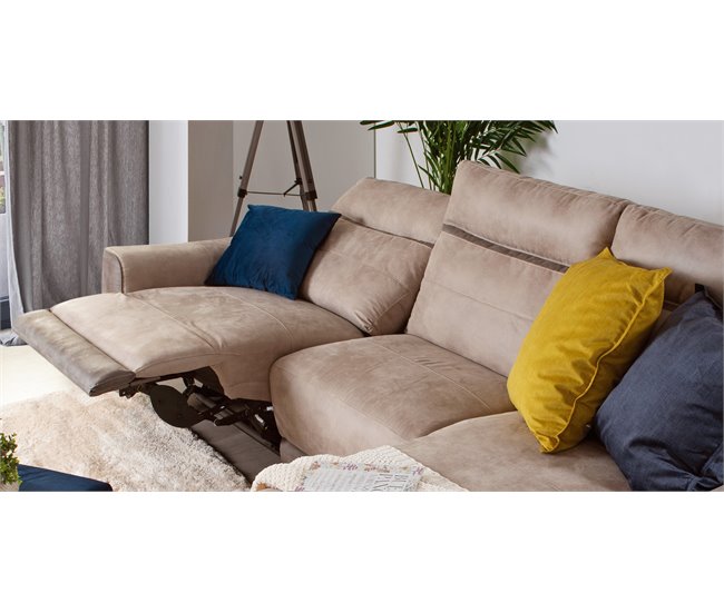 Chaise longue relax eléctrico MOON Gris