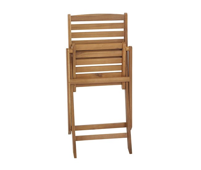 Beliani Conjunto de comedor TOLVE Marron