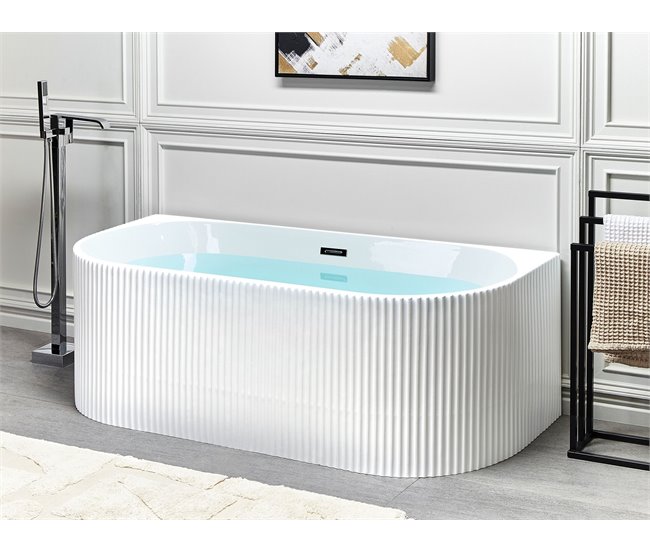 Beliani Bañera GOCTA 167x73 Blanco