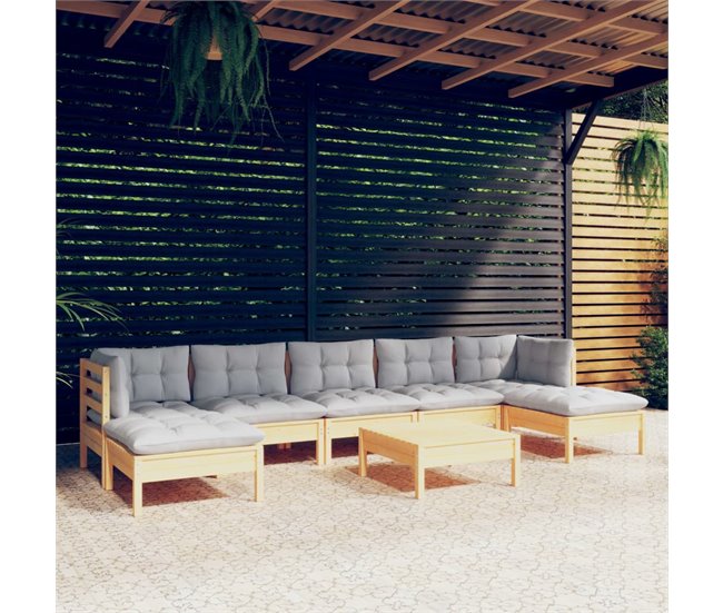 Conjuntos de jardin Gris