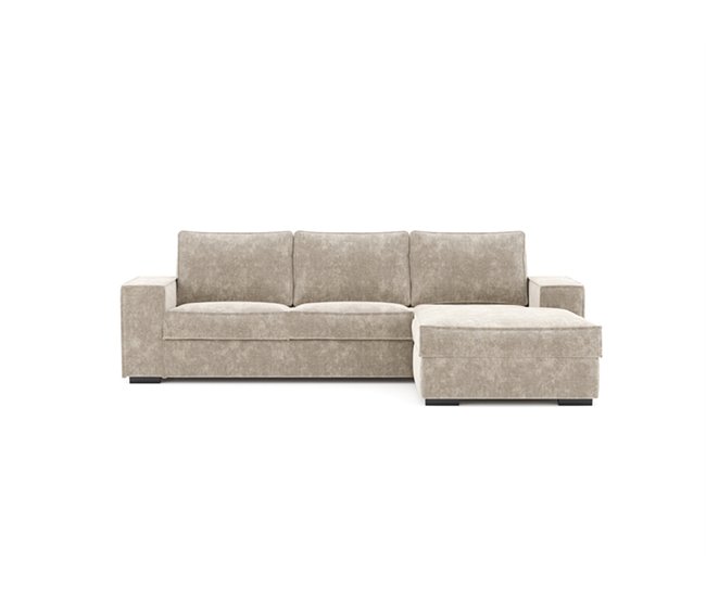 Chaise longue convertible en cama AZZURO Beige