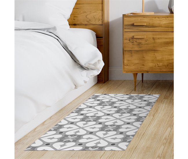 Alfombra Vinílica Acolchada 110x50 Gris