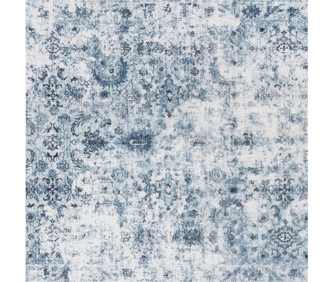 Alfombra de diseño vintage 60x110 Azul