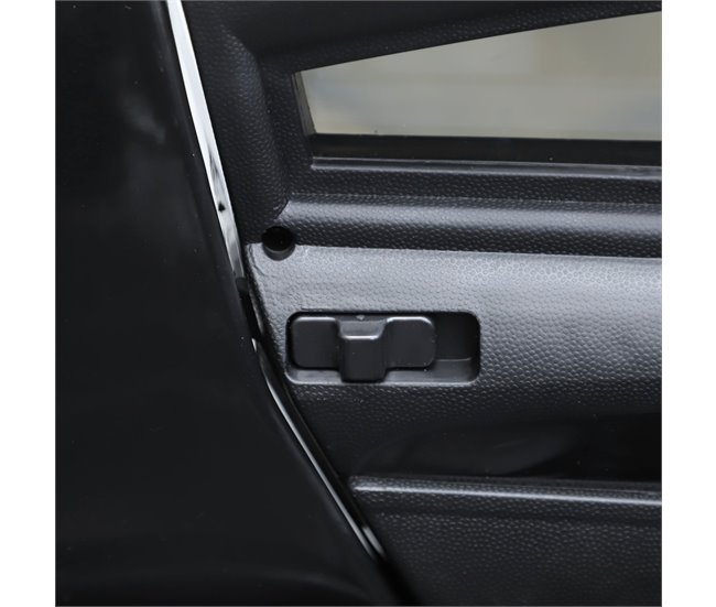 Coche Eléctrico PP, Acero HOMCOM Negro