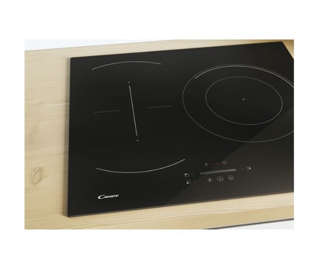 Placa de Inducción CANDY CTP63SC/E1 Negro