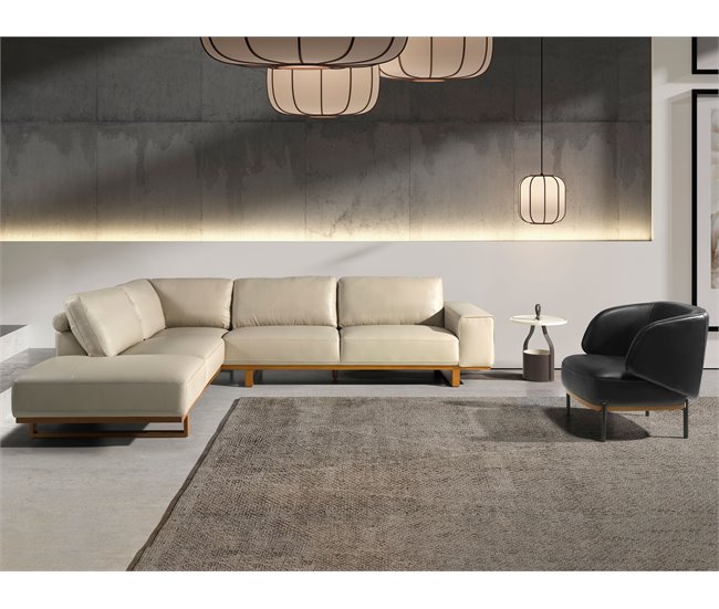 ANGEL CERDÁ Sillón piel Negro