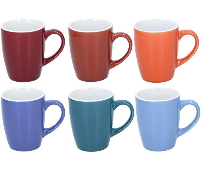 MUG GRES CON ASA surtido 300ml Surtido
