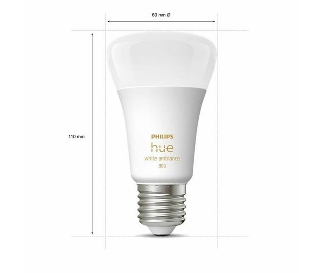 Bombilla Inteligente E27 Blanco