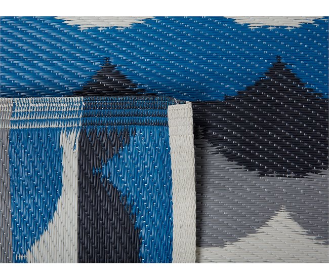 Beliani Alfombra de exterior BELLARY Multicolor
