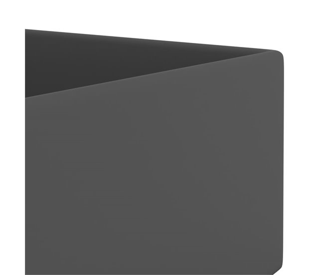 Lavabo De Baño Gris Oscuro