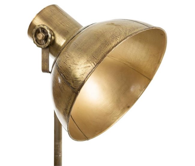 Flexo de pie de metal Dorado