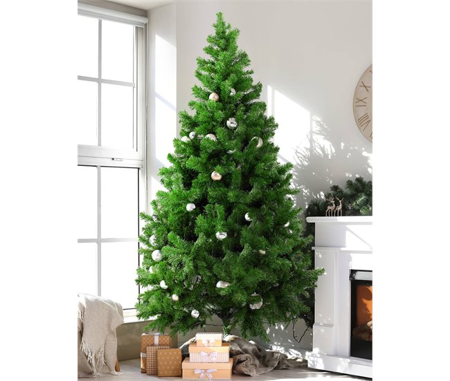 Árbol de Navidad de efectos reales Verde