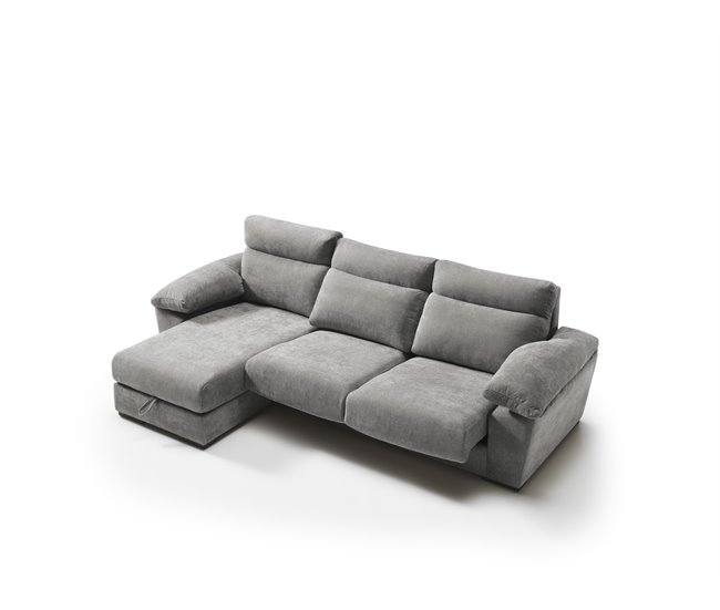 Chaise longue SOLIS Antracita
