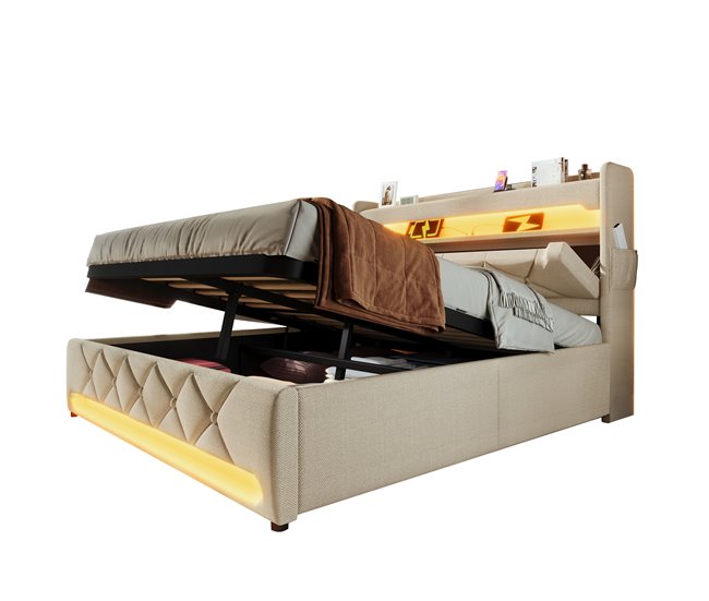 Canapés abatibles Beige