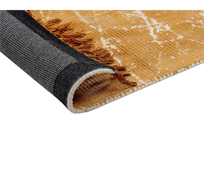 Beliani De pelo corto HANLI 140x200 Gris