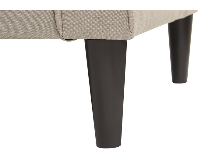 Beliani Sofá de 3 plazas Poliéster AVESTA Azul Marino