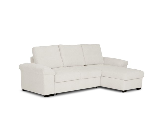 Chaise longue reversible con cama ERIC Beige