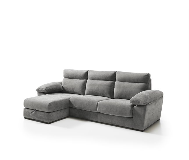 Chaise longue SOLIS Antracita