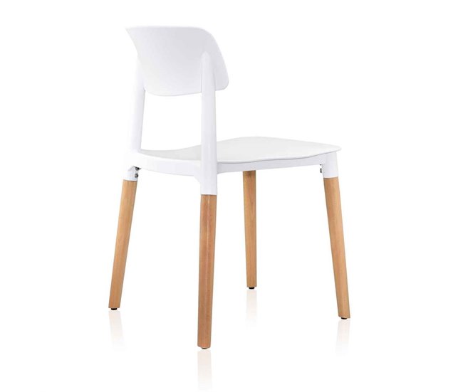 Silla de cocina fija AGATA Amarillo
