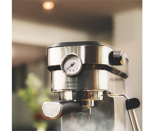 Cafetera Express de Brazo Cafelizzia 790 Steel Pro Gris