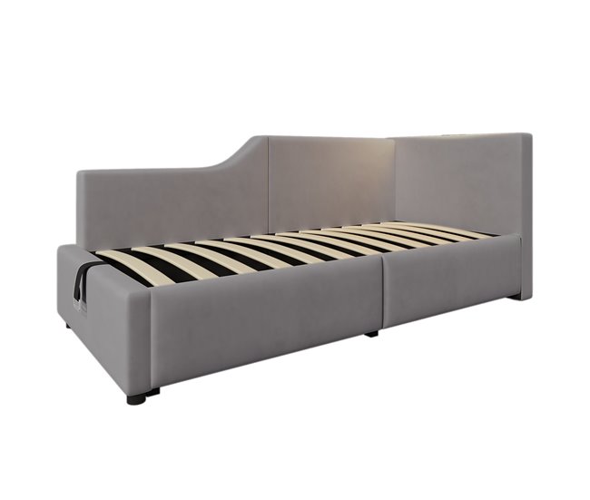 Canapés abatibles Gris