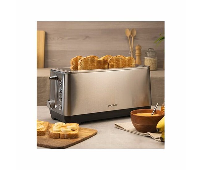 Cecotec Tostador vertical Tostador Vertical Bigtoast Extra Double Inox